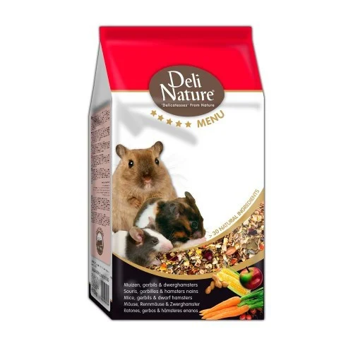 Mistura para Hamsters Anões, Ratos e Gerbos 5* Menu