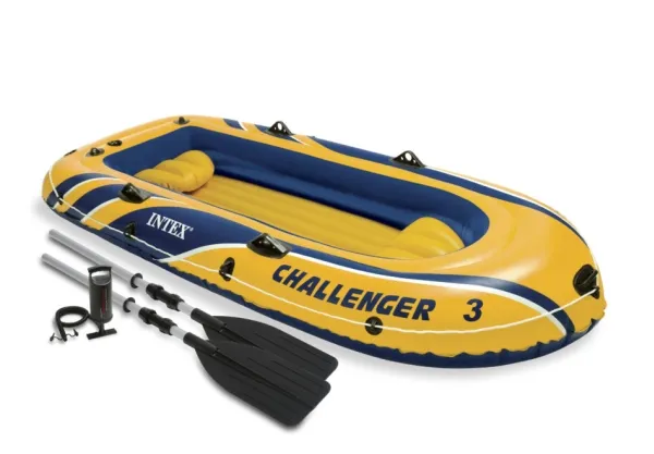 Intex 68370NP, Rejse/fritid, Oppustelig båd, Flerfarvet, PVC, 3 person(er), 320 kg