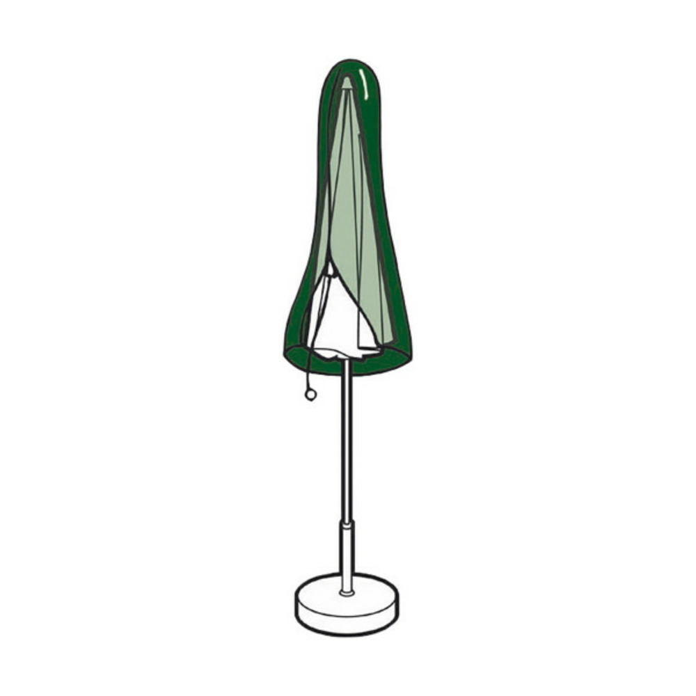 Housse pour parapluie parasol polyéthylène vert