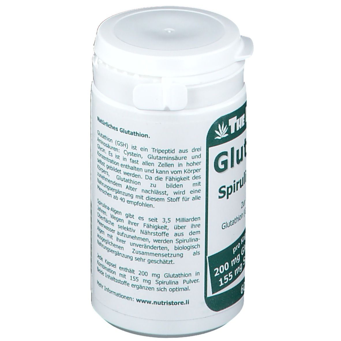 Glutathion 200 mg + Spirulina