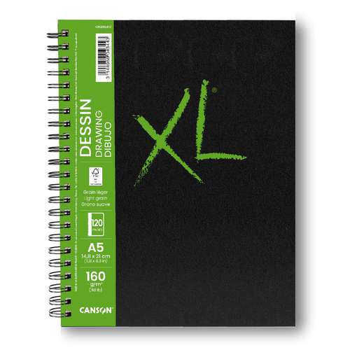 CANSON® Spiralskizzenbuch XL Dessin, Zeichen-Spiralskizzenbuch