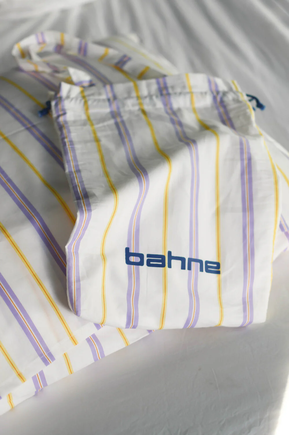 Bahne Interior  Lollipop Stripe sengesæt - lilla/gul