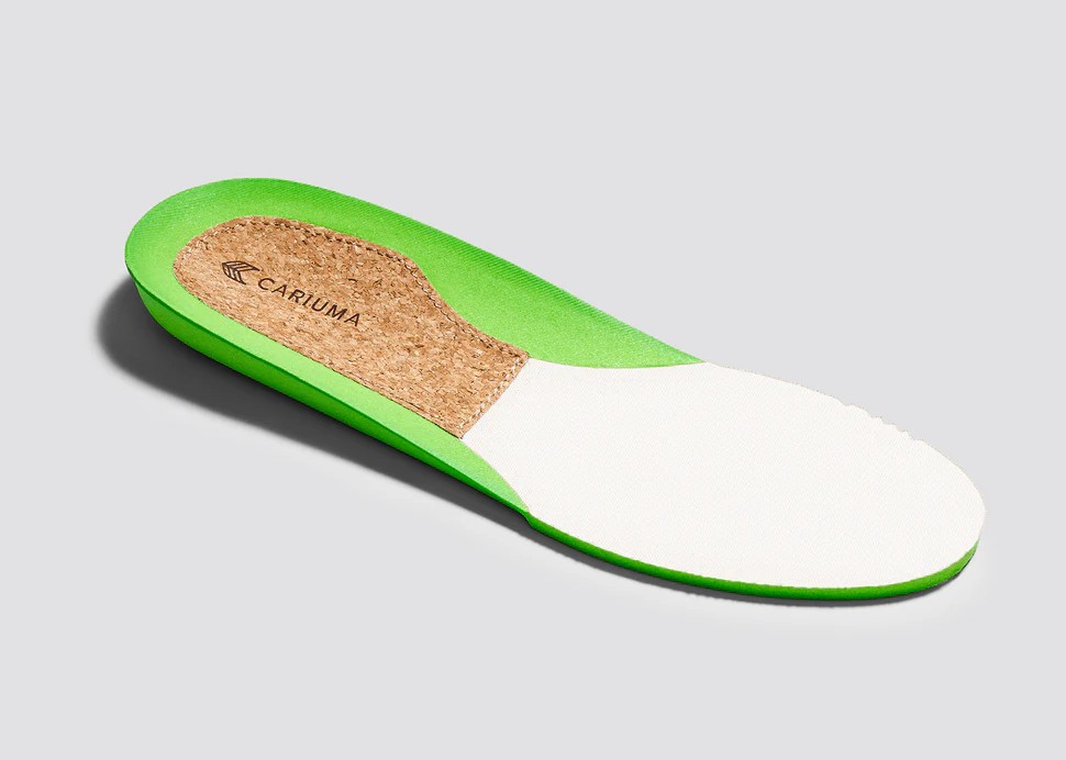 Cariuma T20 Pro Gum Smoke White Green 5 US / 37 EU