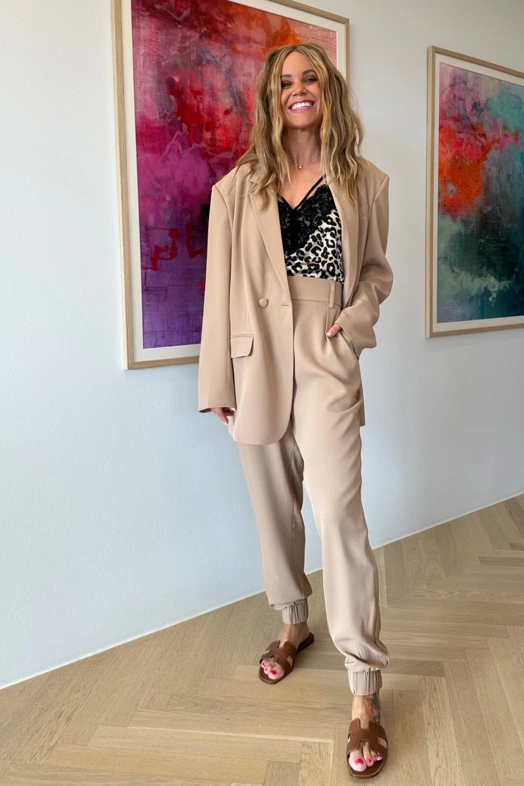 Valentin Studio Pretty Pants camel
