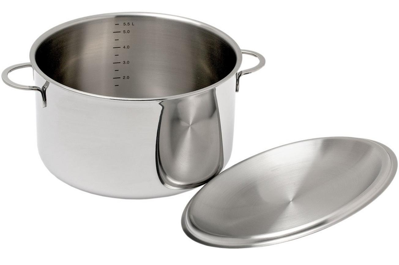 Spring Cristal kookpan met deksel 24 cm, 6,5L