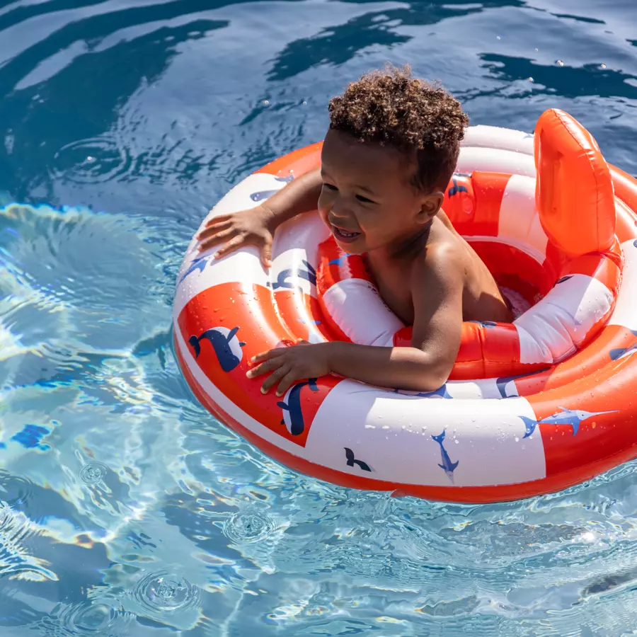 Swim Essentials Baby Float Schwimmwale (0-1 Jahre)