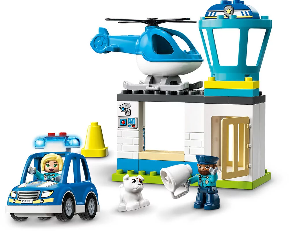 LEGO®DUPLO®MA VILLE 10959 - LE COMMISSARIAT ET L’HELICOPTERE DE LA POLICE