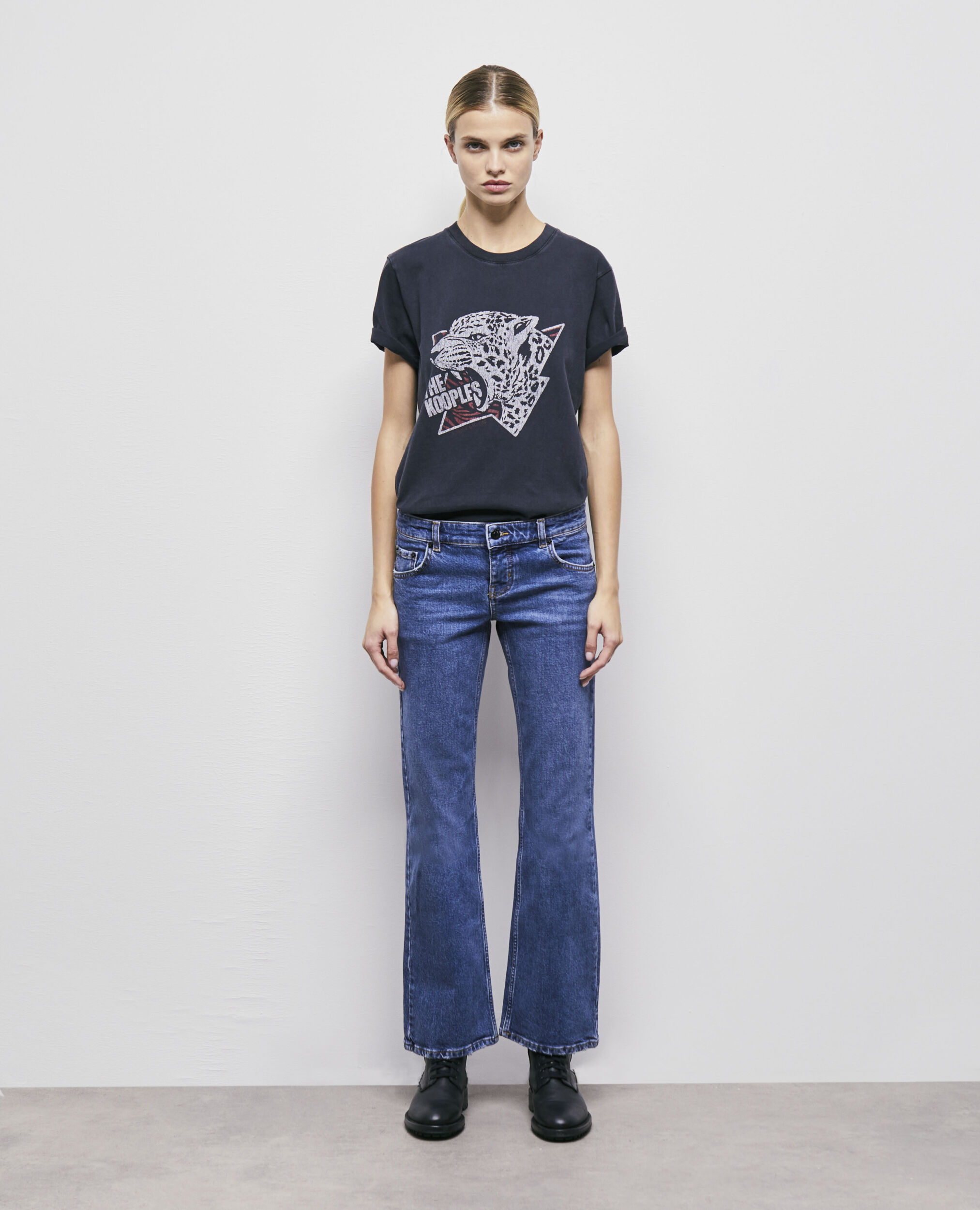 Jean bootcut bleu