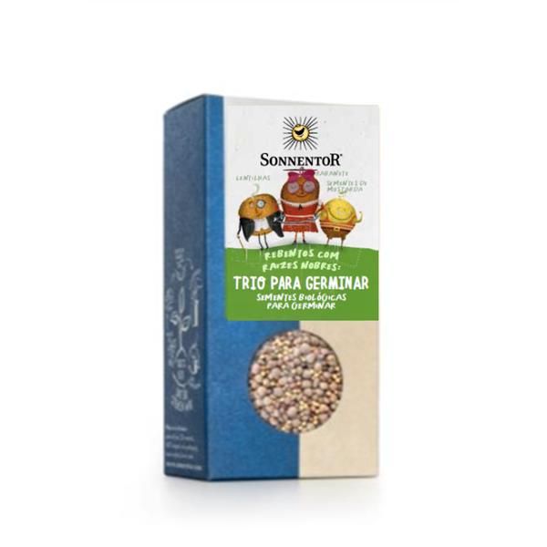 Trio De Sementes Bio Para Germinar