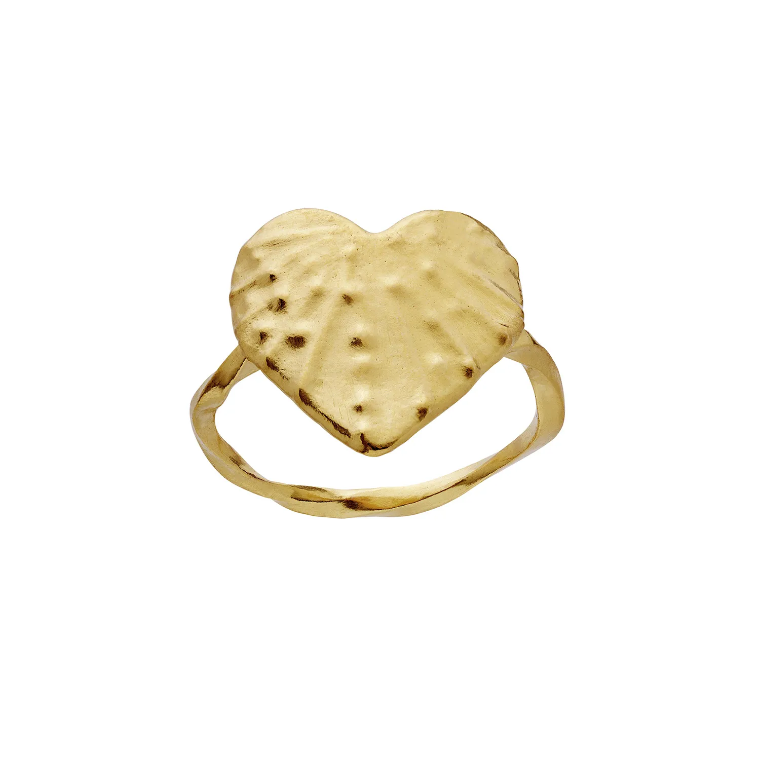 Maanesten Cardissa Ring 18 kt. Forgyldt Sølv 4818a