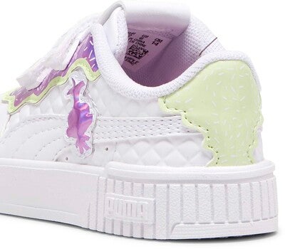Puma Carina 2.0 Trolls 2 V Infant Sneakers, Hvit
