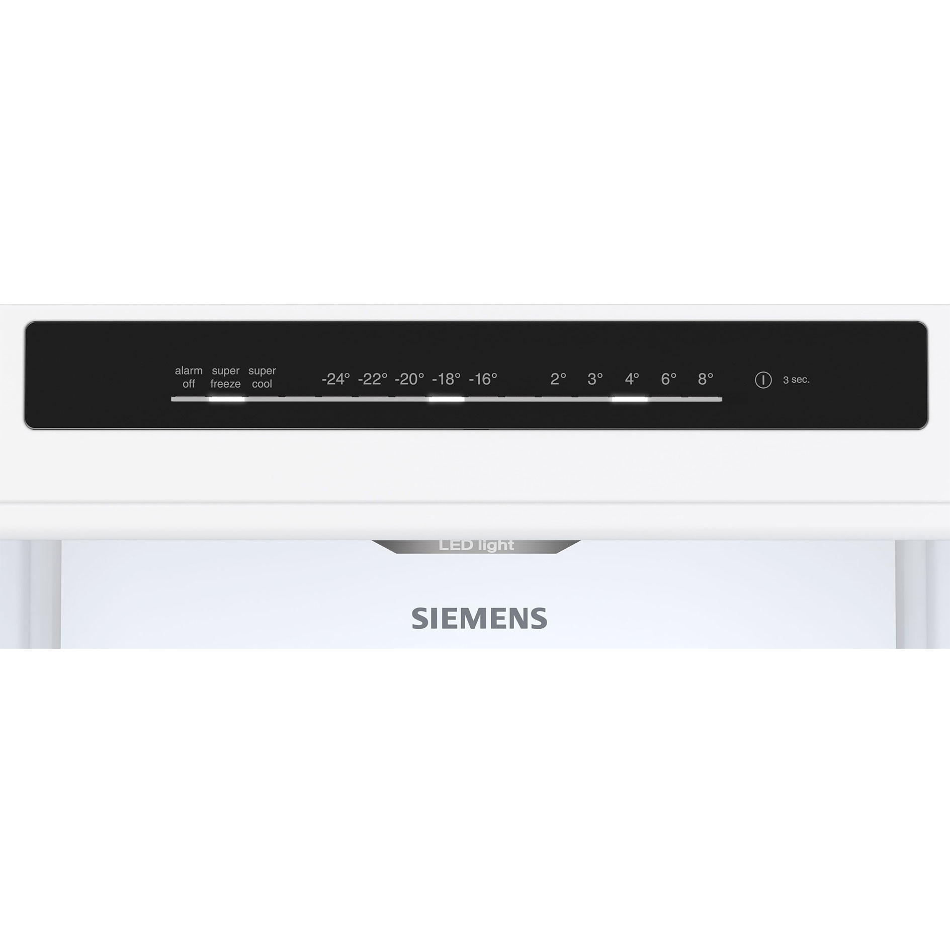 SIEMENS Kühl-Gefrierkombination KG36N2WCF - weiß - C