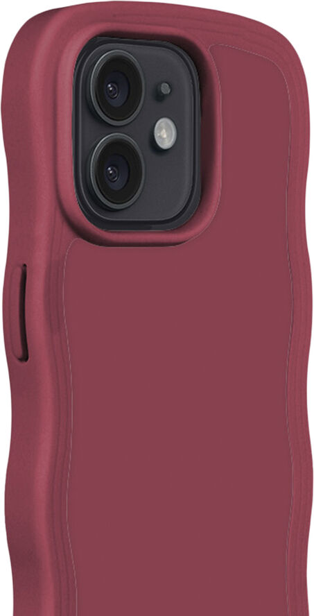 HoldIt Wavy Case iPhone 12/12 Pro Rød