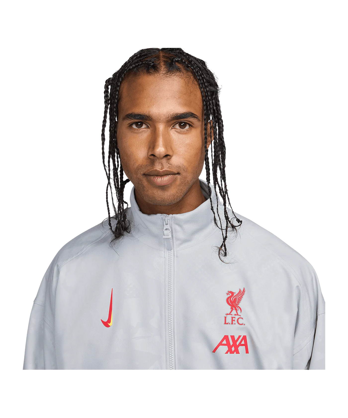 Nike FC Liverpool Strike Anthem Jacke 3rd Grau F078