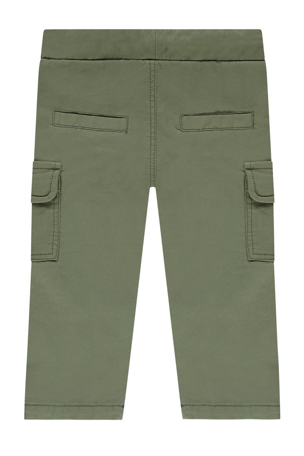 Babyface baby regular fit cargobroek groen