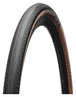 Pneu Gravel Hutchinson Overide 700 mm Tubeless Ready Souple Hardskin Bi-Compound Flancs Beiges Tan