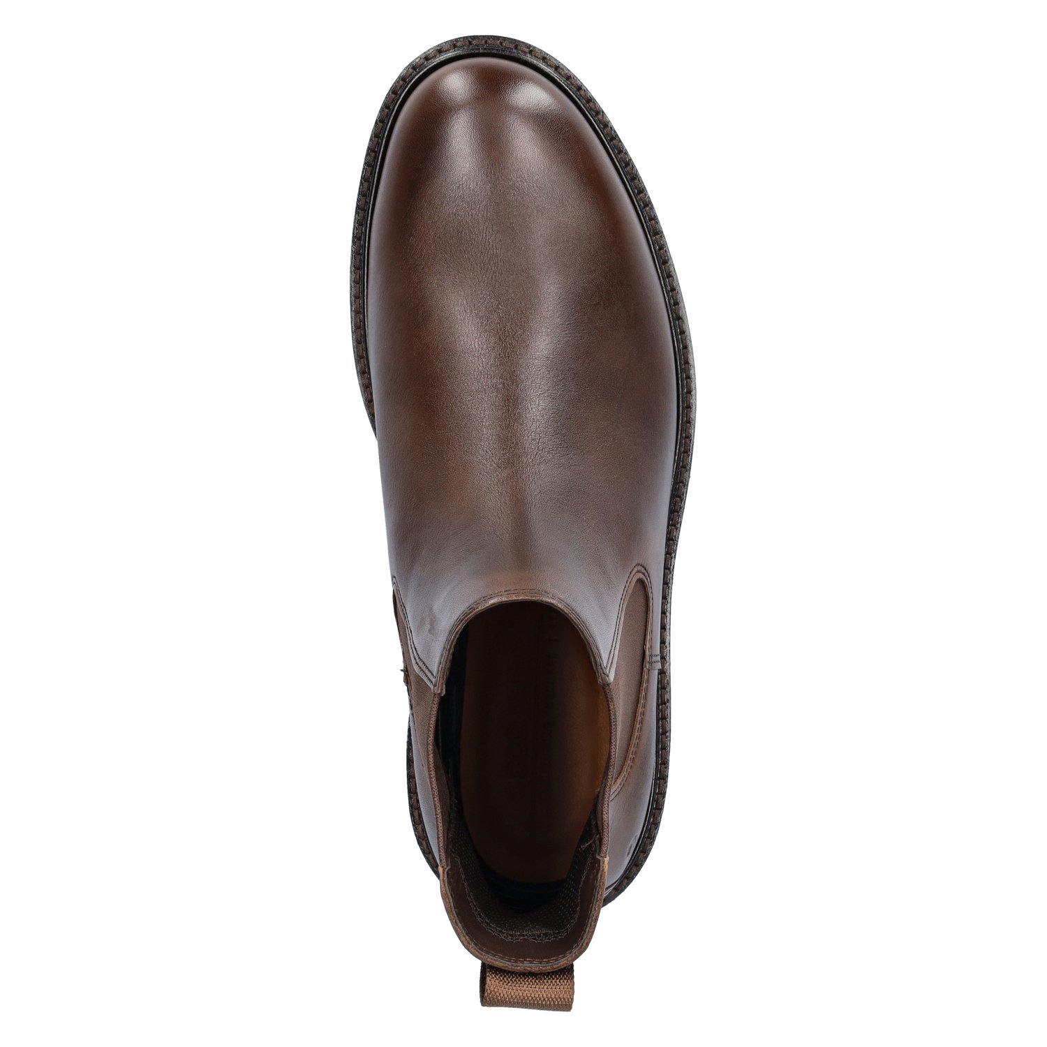 Metropole London heren chelseaboot Ecco Bruin