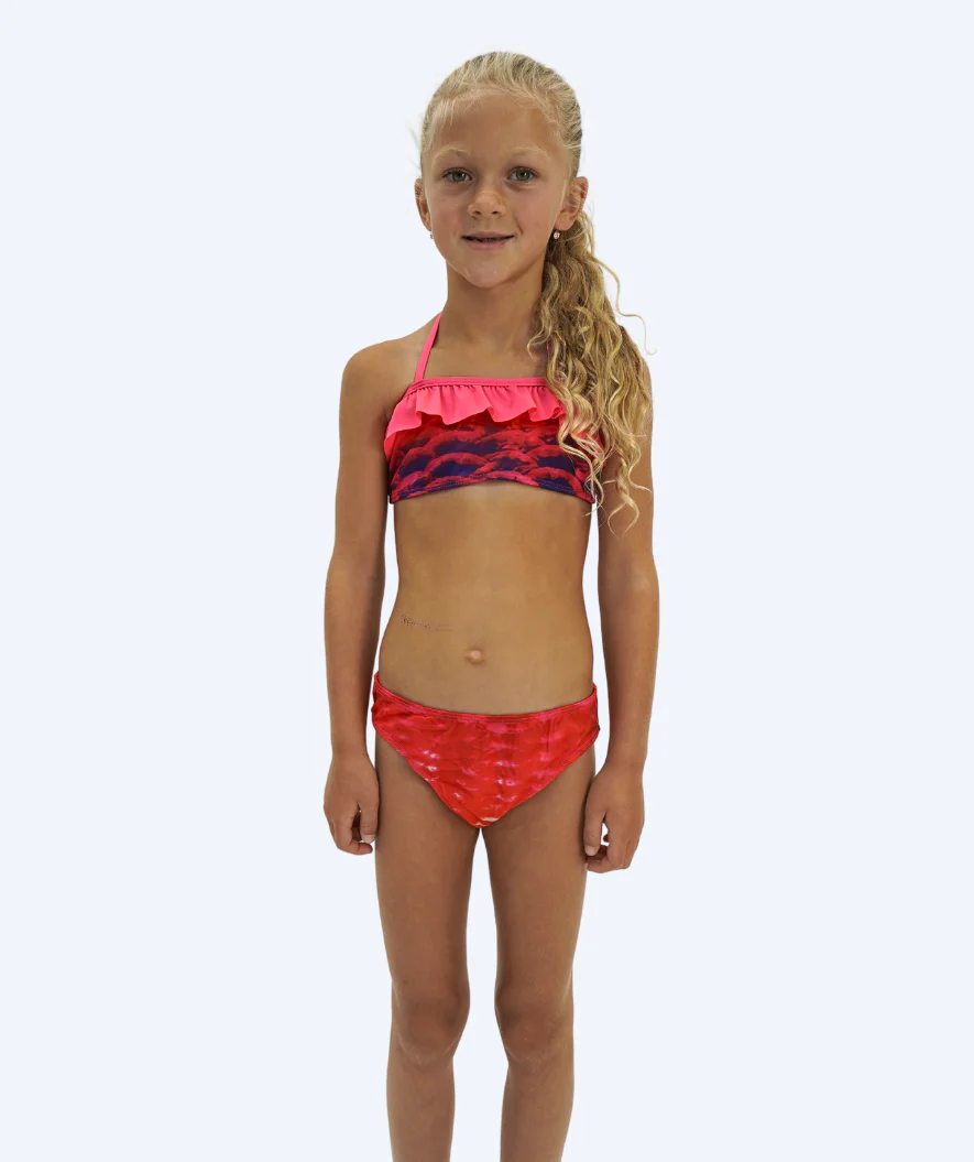 Watery havfrue bikini top til piger - Sunrise