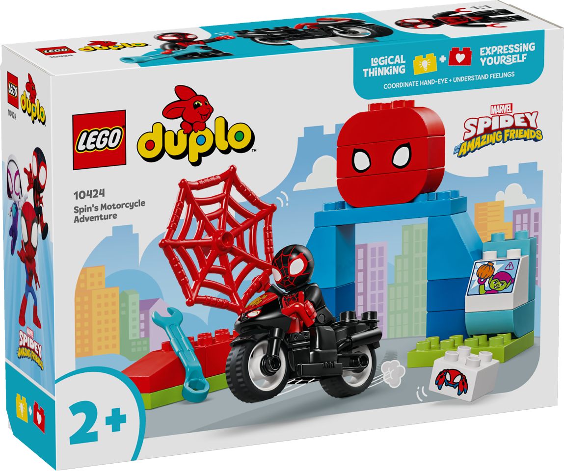 LEGO Duplo - Spins motorcykeleventyr (10424)
