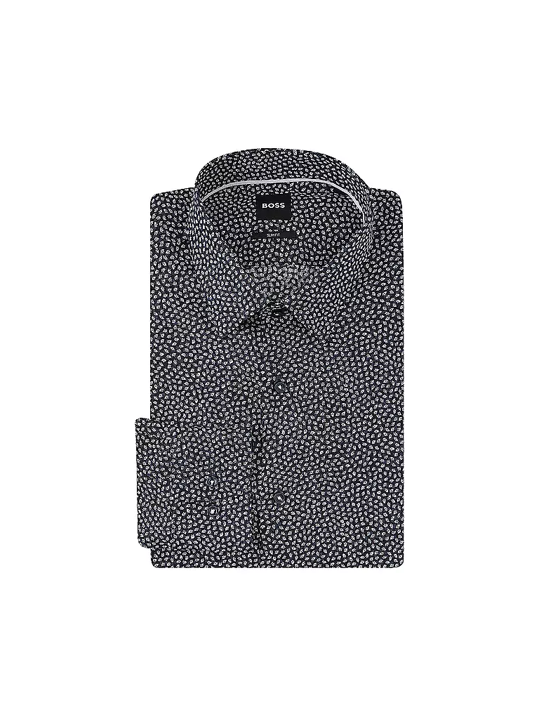 BOSS Hemd Slim Fit  dunkelblau
