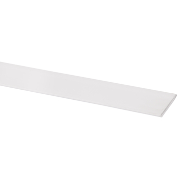 Platstaf 2600 x 30mm wit