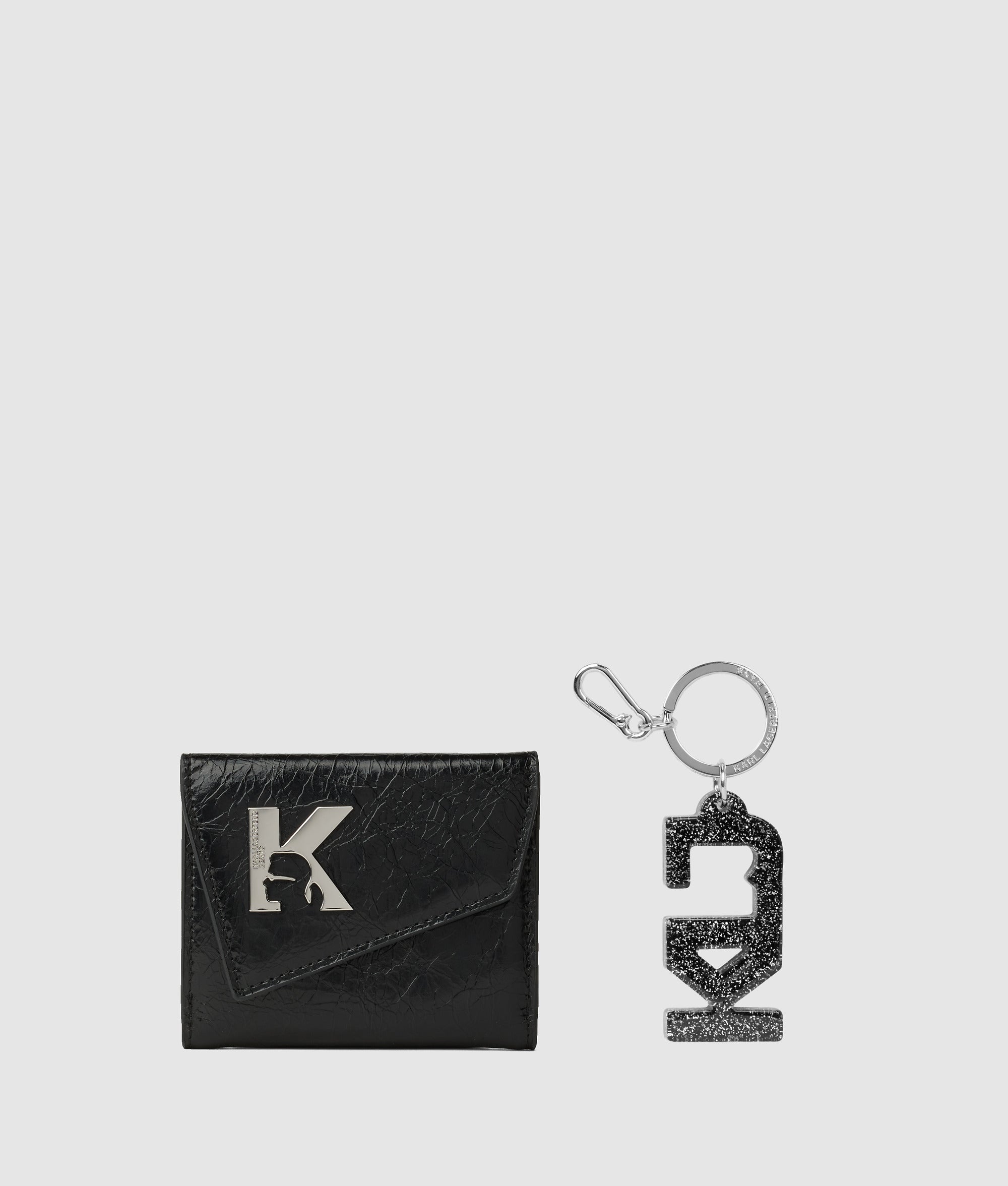 Geo-portemonnee en sleutelhanger cadeauset