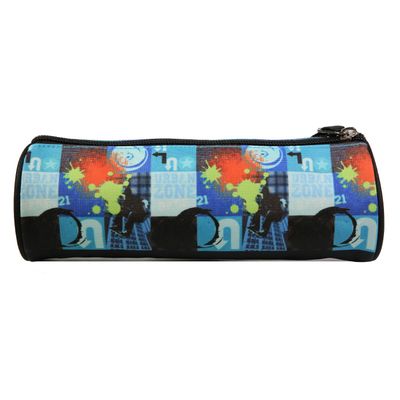 Trousse ronde Offshore - 1 compartiment - bleu - Bagtrotter