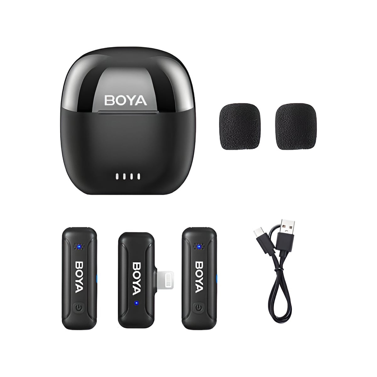BOYA Lightning trådløs mikrofon BY-WM3T2-D2
