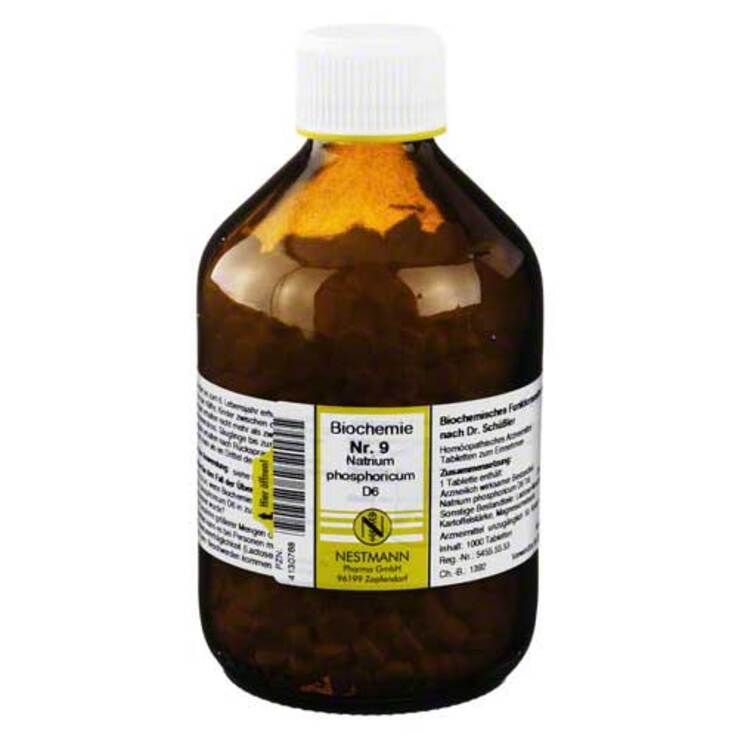 Biochemie 9 Natrium phosphoricum D 6 Tabletten, 1000 St