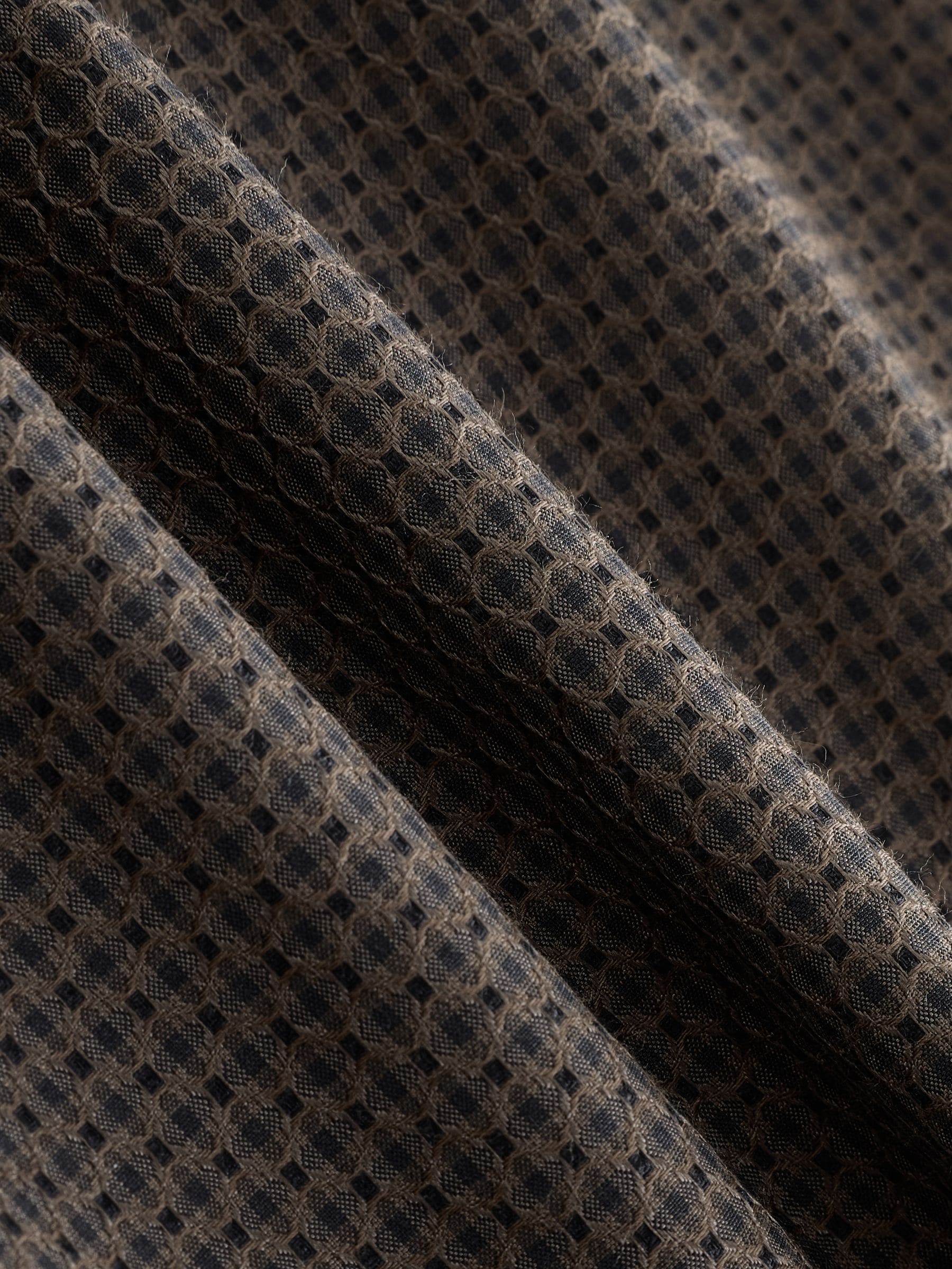 Zwart/goud - Smart Trimmed Long Sleeve Party Shirt