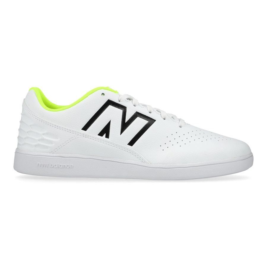New Balance Audazo V6 Control IN - Blanc/Jaune Fluo