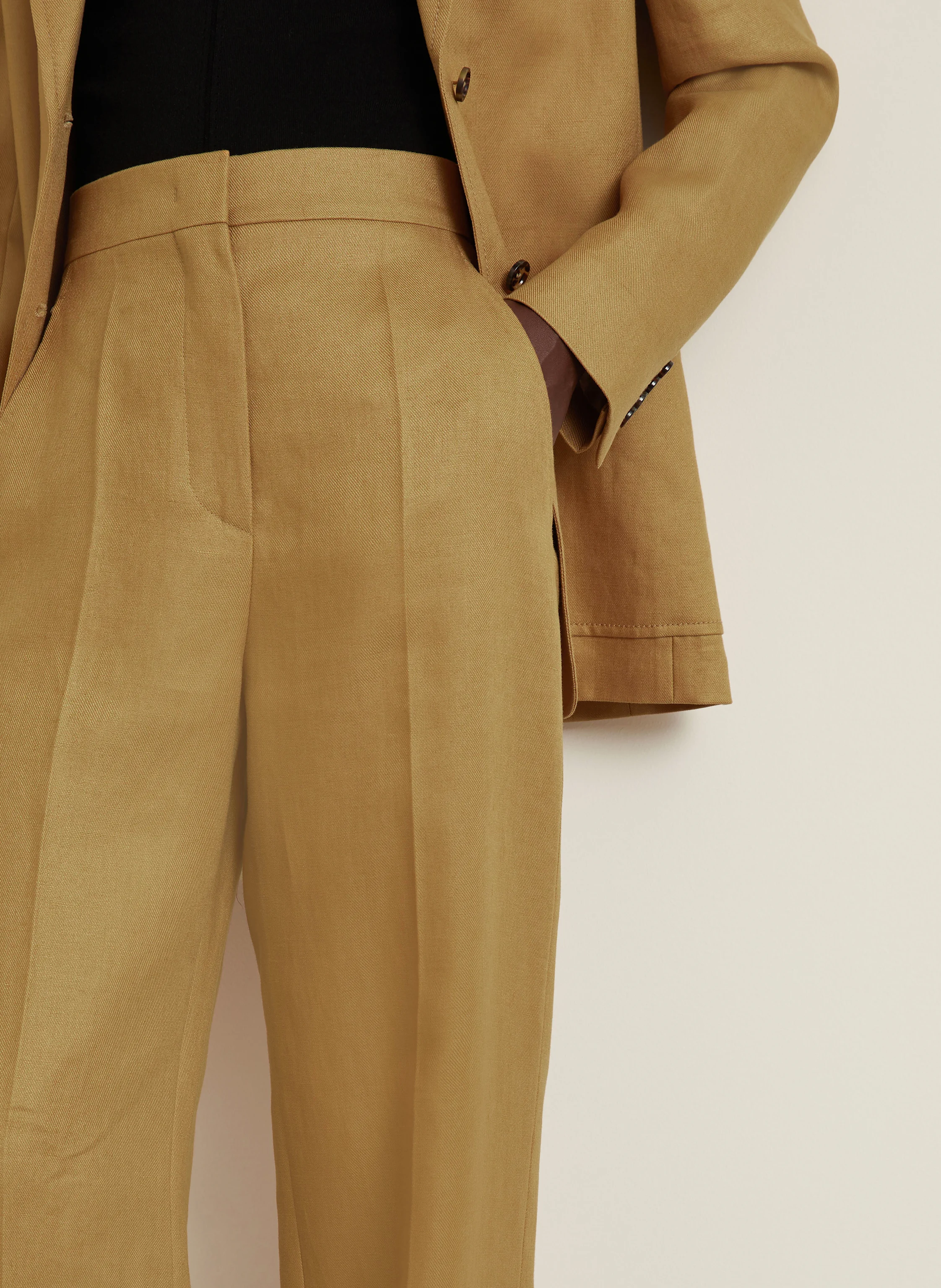 Max Mara Marlenhose AVERSA aus Leinen