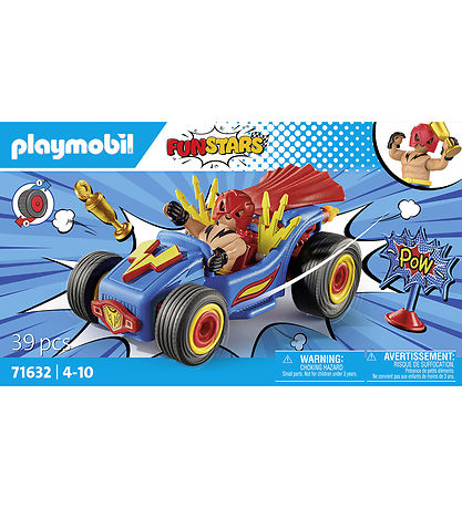 Playmobil Funstars - Racing Wrestler - 71632 - 39 Teile