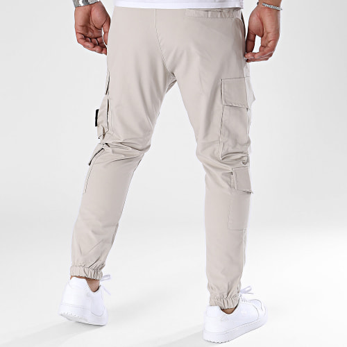 Pantalon Cargo Beige