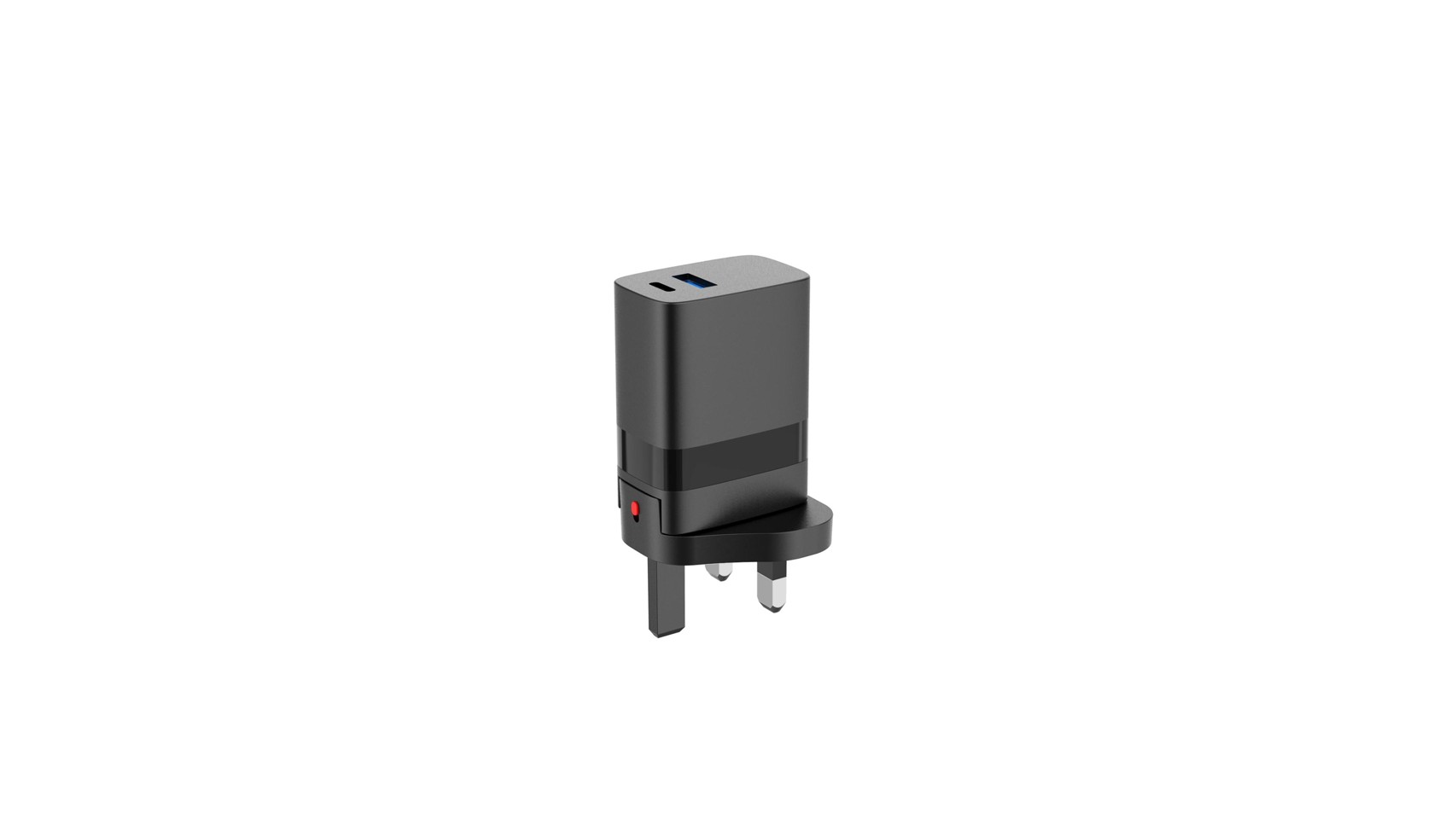 Speedlink - Travel Charger USB-A & USB-C 15W for US-UK-EU, black