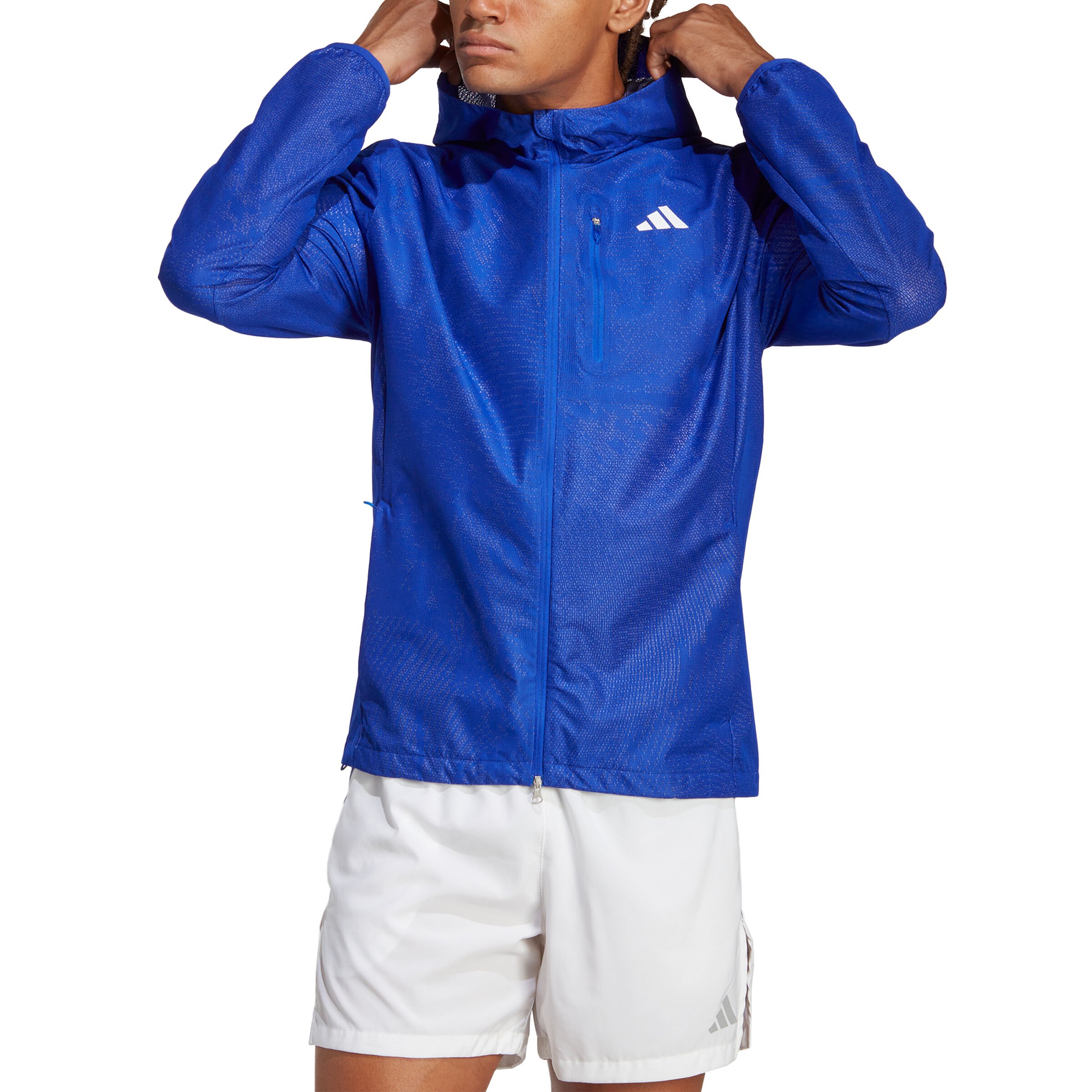 adidas Adizero Veste Running Hommes - Bleu