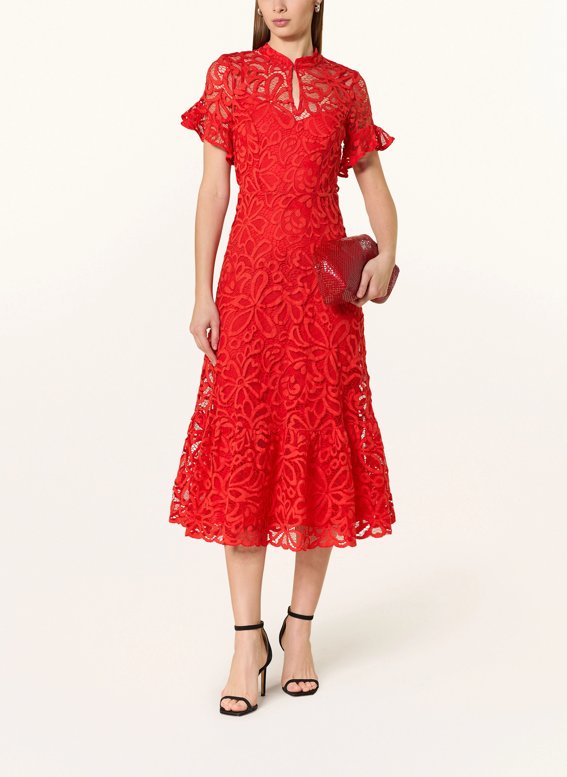 Phase Eight Spitzenkleid LULA mit Volants