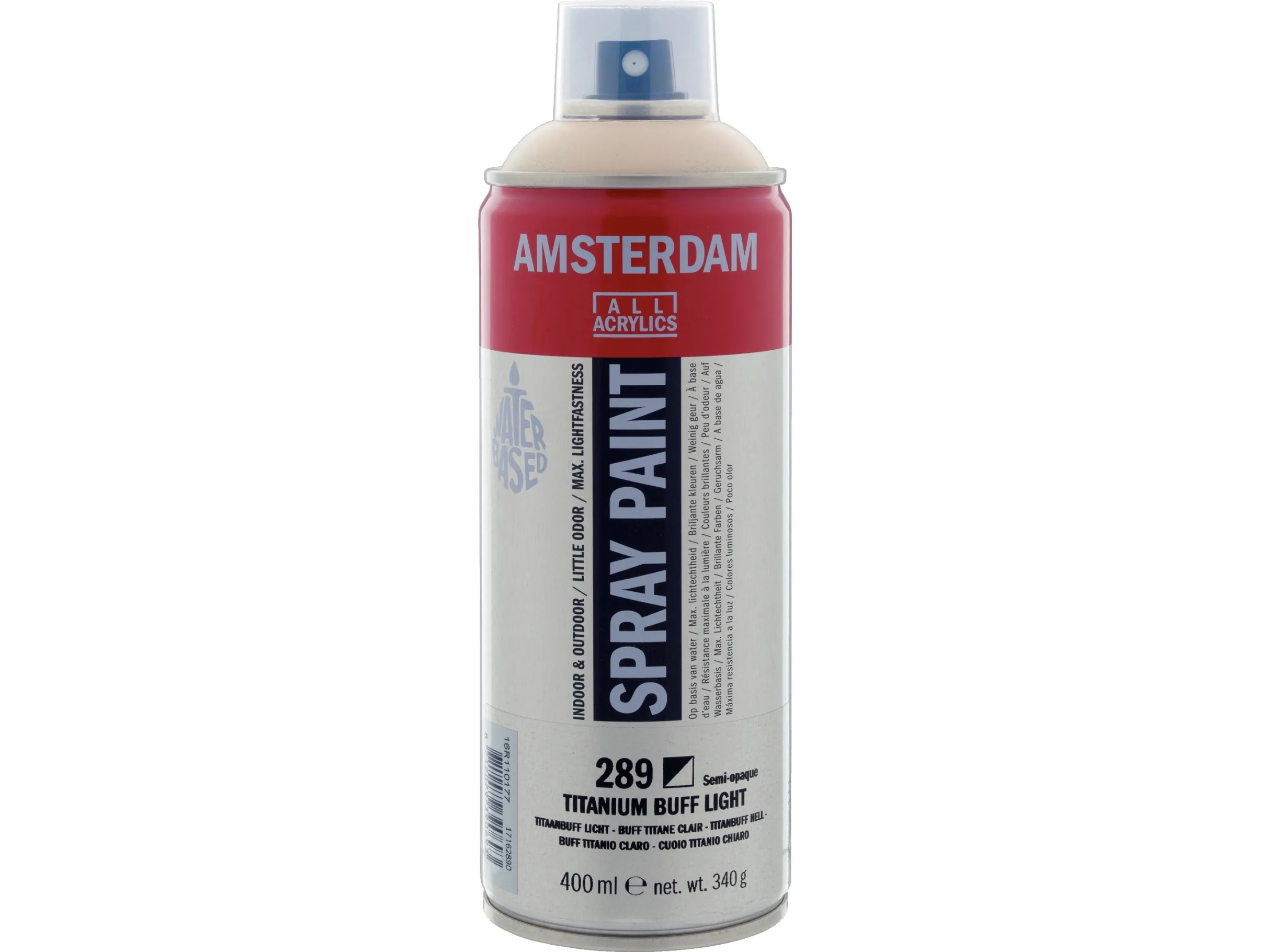 Amsterdam Spray Paint Titanium Buff Light 289