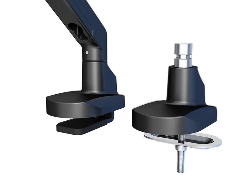 NEOMOUNTS Tischhalterung FPMA-D750BLACK2 bis 8 kg – Schwarz Tischhalterung für Flachbildschirme bis 32