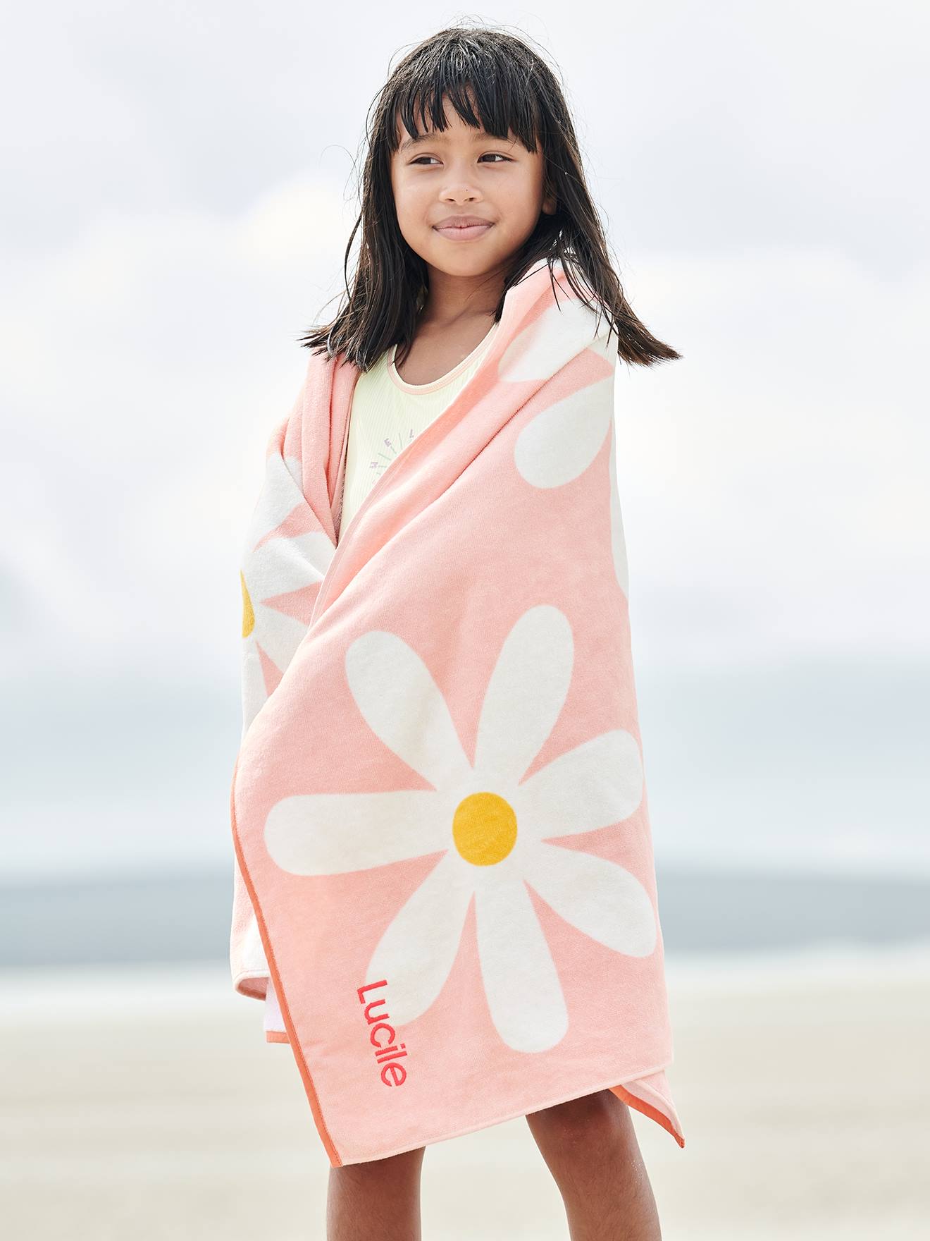 Toalha de praia/banho personalizada 