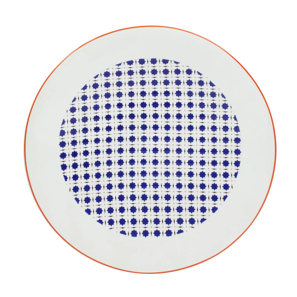 Assiette à dessert Hype 21 cm (lot de 6) Table passion
