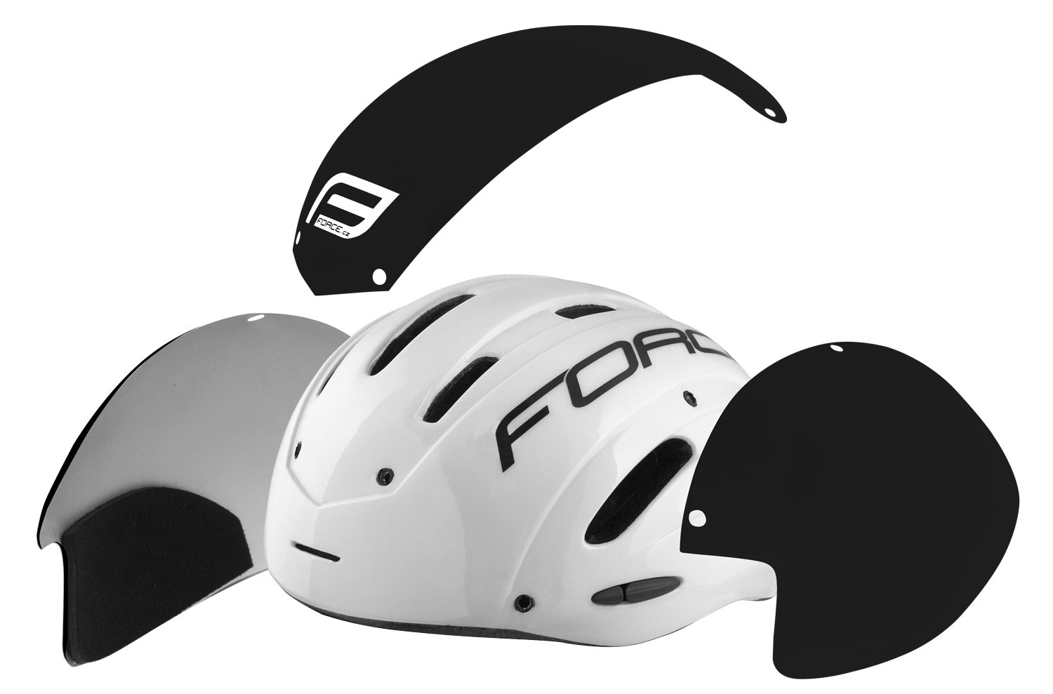 Force Plastdele til Force Globe Cykelhjelm