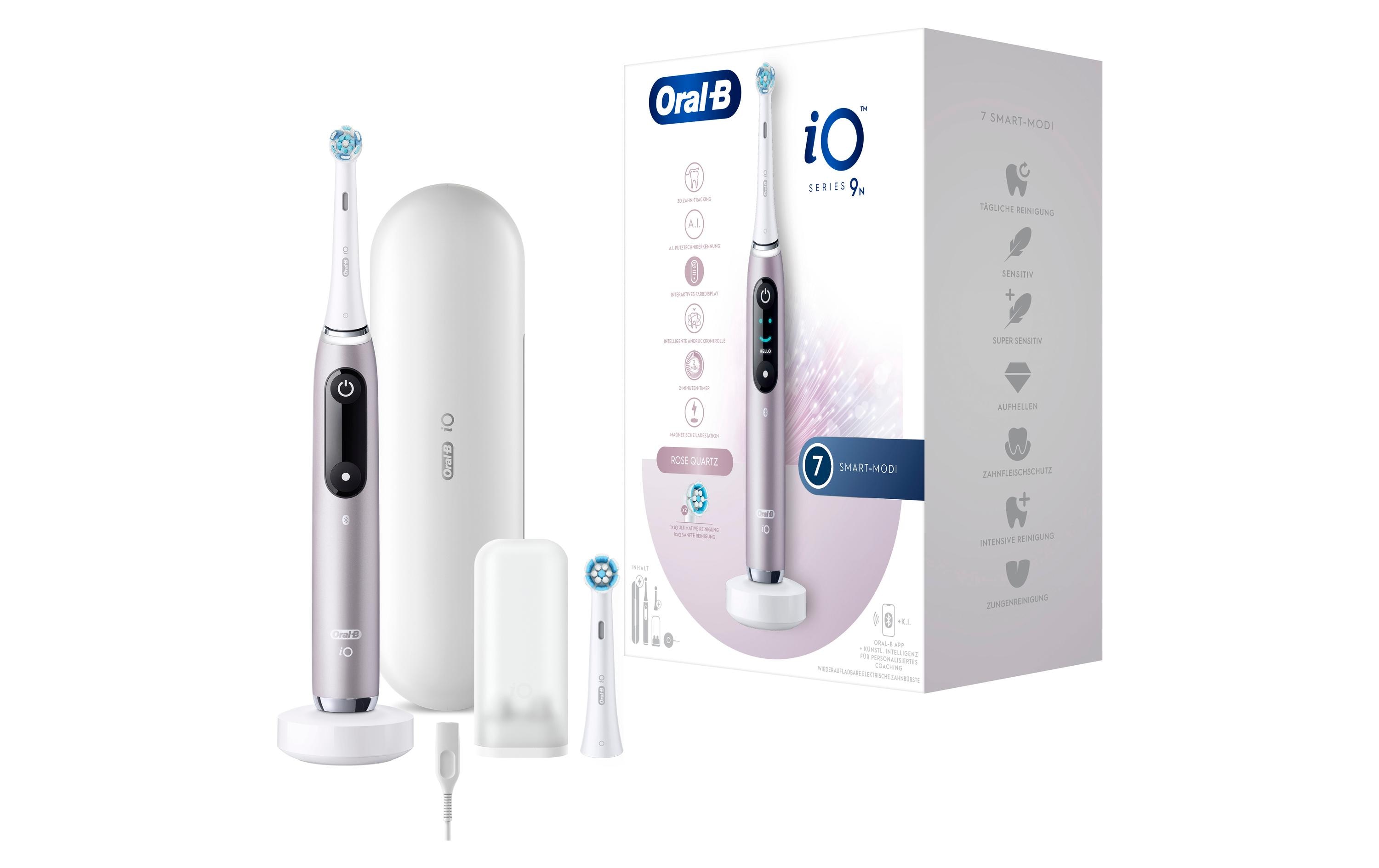 Mikrovibrationszahnbürste iO Series 9N Rose Quartz<br>Elektrische Zahnbürste
