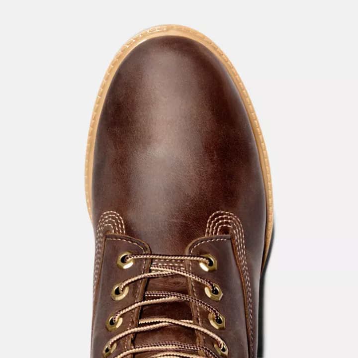 6-inch Boot imperméable Timberland Premium Heritage pour homme en marron foncé