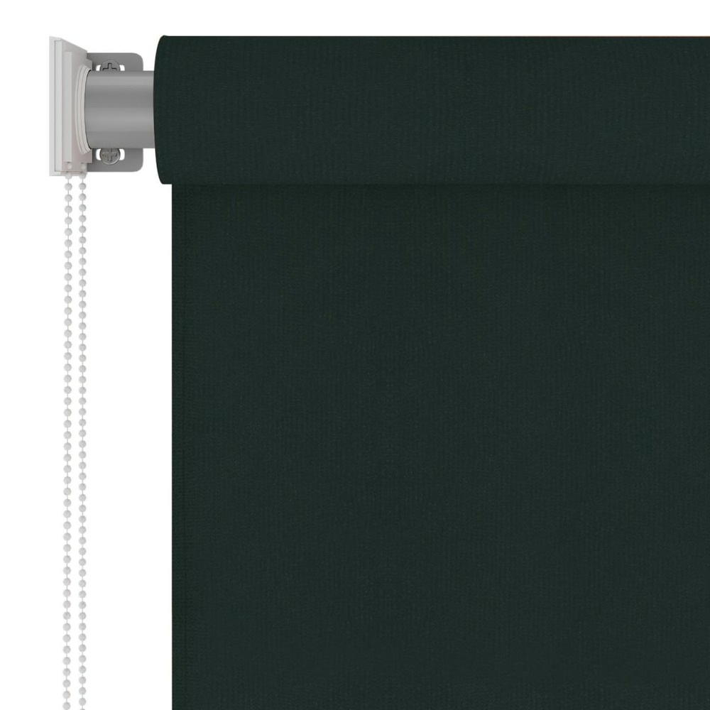 Store roulant d'extérieur 140x230 cm vert foncé pehd