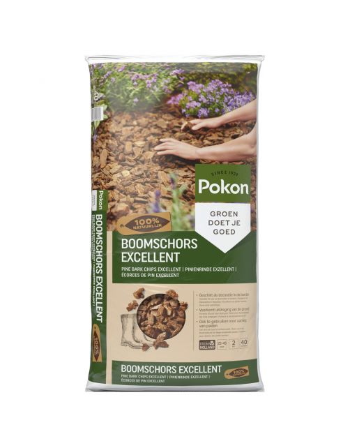 Pokon Boomschors Excellent - Bodembedekking - 40 l