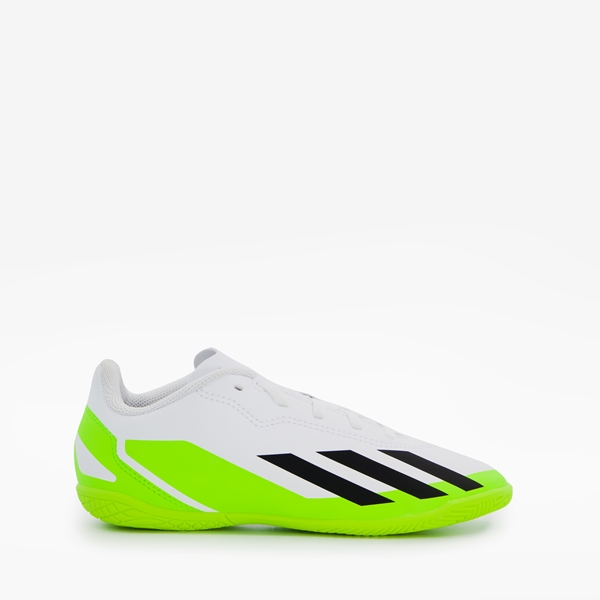 Adidas X Speedportal 4 kinder zaalschoenen wit