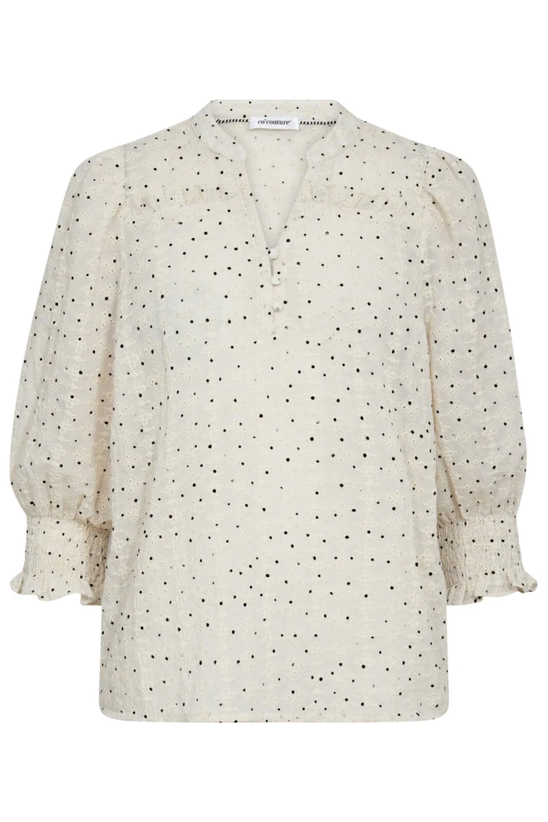 Co´Couture Evelyncc Mini Dot Ss Blouse 35544