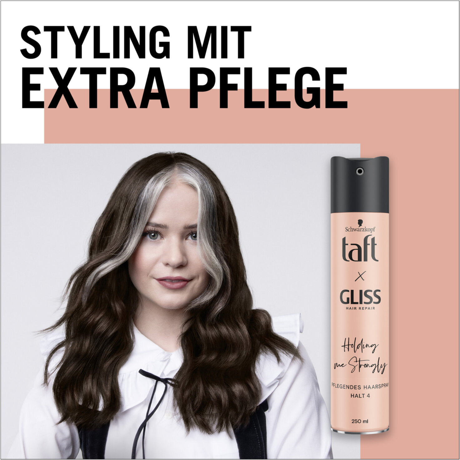 Schwarzkopf Taft xGliss Hairspray Hold Strongly