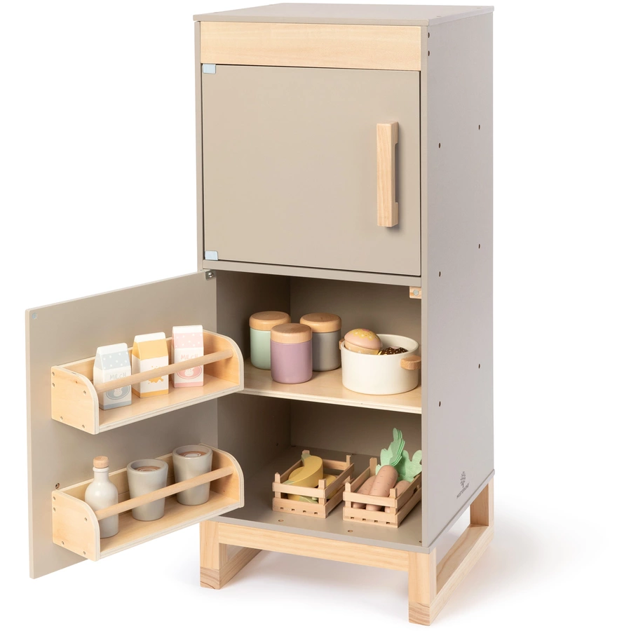 MUSTERKIND® Kühlschrank Ficus, warmgraunatur